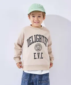 Толстовка с принтом на флисовой подкладке Ever Closet, цвет E. Moon Gray