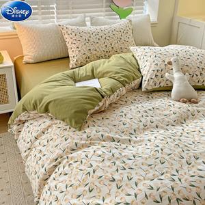 Disney Комплект постельного белья 4 предмета, 1.5 м, пододеяльник 180x220 см, ультрамягкий велюр, цвет Baili