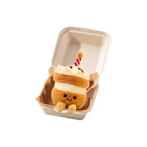 Очаровательные забавные куклы-торты плюшевый кулон высота 14см HEDIE