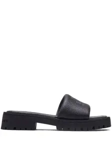 Шлепанцы The Lug Sole MARC JACOBS, черный