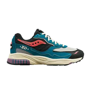 Кроссовки 3D Grid Hurricane Saucony, зеленый