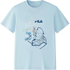 Футболка ocean для подростков FILA KIDS, синий