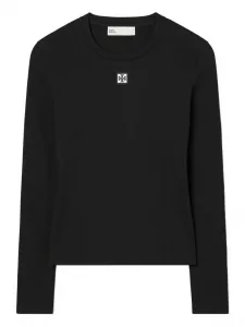 Футболка с логотипом Tory Burch, черный