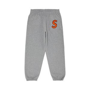 Спортивные брюки Supreme S Logo Sweatpant, Heather Grey