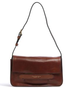 Сумка через плечо Lucrezia из мелкозернистой яловой кожи. The Bridge, коричневый