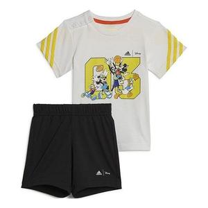 Топ (TD) adidas X Disney Mickey Mouse Summer Set 'White Black'