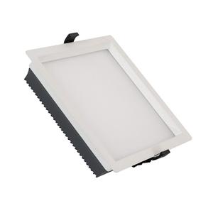 Светодиодный потолочный светильник 30Вт New Aero Slim Square 130лм/Вт Микропризматический (UGR17) LIFUD срез 210х210мм 4000К нейтральный белый LEDKIA