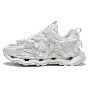 TCELLARS Амортизирующие устойчивые к истиранию кроссовки с поддержкой отскока низкие унисекс эксклюзивная коробка Jet Black с потертыми шнурками, цвет Jet Black (Distressed Lace-Up)