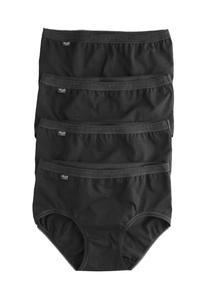 Трусики миди, набор из 4 шт. Basic+ sloggi, черный