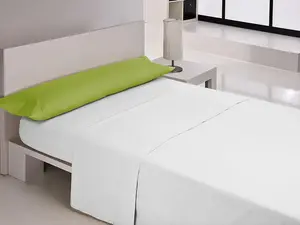 Простыня на резинке MIX COLORS Зеленый 160 x 160 x 200 + 30 см Размер кровати 160 x 200 + 30 см Happy Home