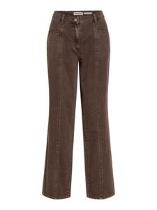 Зауженные джинсы ROUGE EDIT, коричневый
