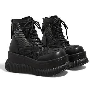 Ботинки Martin Boot женские A Poinsettia Princess, черный