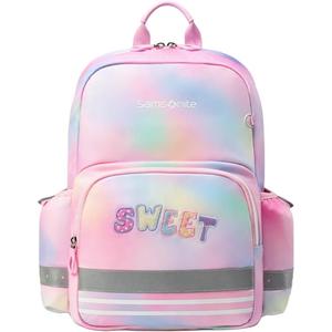 Samsonite Тканевая студенческая сумка среднего размера розовая