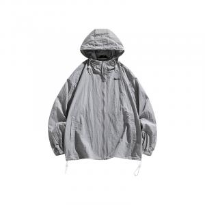 Jeep Суперлегкая дышащая быстросохнущая одежда с защитой от ультрафиолета и длинными рукавами для защиты от солнца унисекс, Concrete Gray