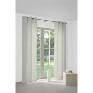 Штора Gospic с люверсами, 1 шт. Wirth, зеленый