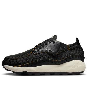 Кроссовки воздушные footscape плетеные Nike, черный