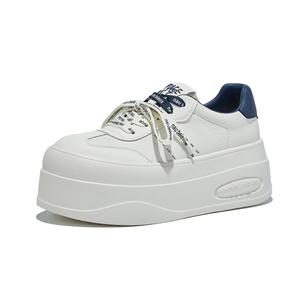 Низкие женские скейтерские кеды POOQ, белый