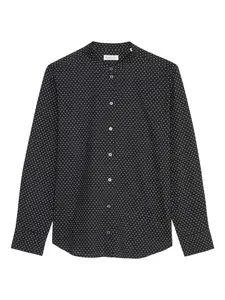 Рубашка в горох на пуговицах Marc O'Polo, черный