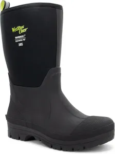 Унисекс зимние ботинки Western Chief 365 из неопренa для мужчин и женщин - морозоустойчивые, бесшовная водонепроницаемая резина, противоскользящая подошва, обувь для активного отдыха в любую погоду, черный