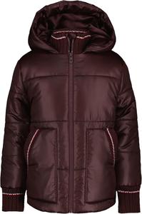 Укороченная куртка Tommy Hilfiger для девочек из плотной ткани с флисовой подкладкой, Fudge