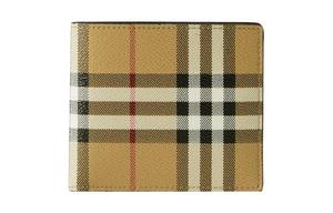 Burberry Кошелек из полиуретана Regular мужской светло-коричневый