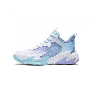 Баскетбольные кроссовки Hummer 2.0 Kids GS Low-top белые/синие 361°Kids, синий