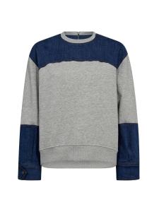 Толстовка cocouture Candiz, mottled grey