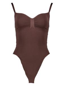 Боди Skims, коричневый
