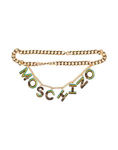 Ремень COUTURE Moschino, золотой