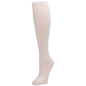 Носки до колена Circle regal из смесового кашемира Natori, Winter White