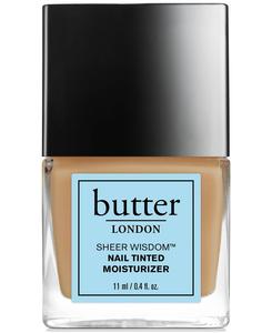 Увлажняющий тонирующий крем для ногтей Sheer Wisdom Butter LONDON, цвет medium