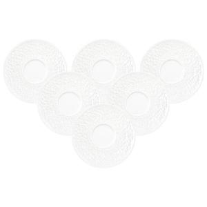 Набор комбинированных блюдец nori home, 6 шт. Seltmann Weiden, белый