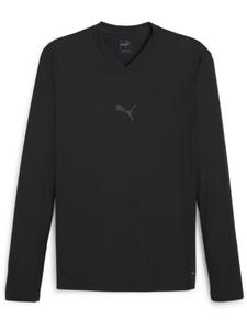 Футболка TeamGoal Baselayer Tee Longsleeve черного цвета Puma
