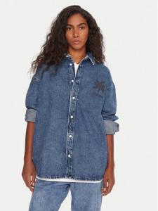 Джинсовая рубашка regular fit Rahmat EQWWT03150 Quiksilver, синий