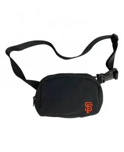Мужская и женская поясная сумка San Francisco Giants Logo Brands, черный