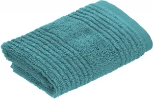 Мочалки Vossen "Завтра", (3 шт.), с полосатой структурой 30х30 см (3 шт.), цвет oceanic