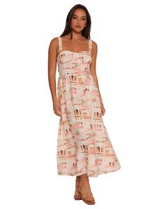 Платье миди Laurette Petal & Pup, коричневый