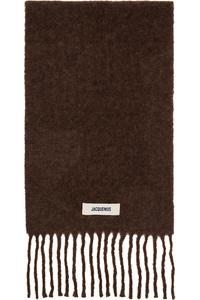 Шарф La casa 'the carro' Jacquemus, коричневый