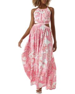 Платье-макси Melissa Odabash Arabella, красный