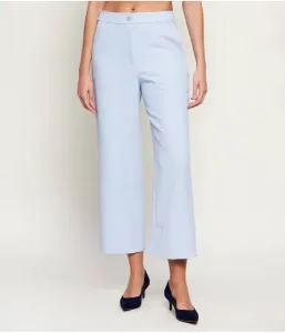 Штаны Вукари relaxed fit Marc Cain, небесно-голубой