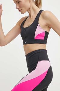 Спортивный бюстгальтер Люкс. Reebok, черный