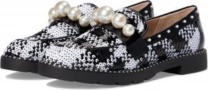 Лоферы Blue by Betsey Johnson Harloe, цвет Black/White Plaid