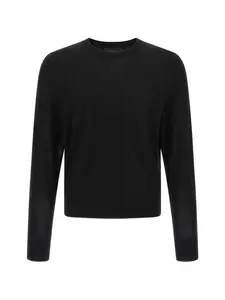 Свитер с вышитым логотипом Dsquared2, черный