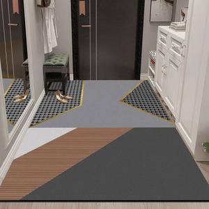 Budis Ковер 90х120 см для прихожей, ванной и душевой, впитывающий, нескользящий, с узором Zero-Star, из не скользящей технической ткани