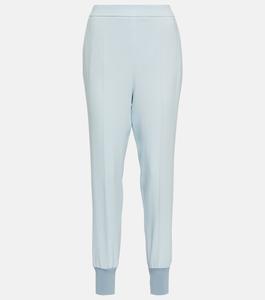 Креповые брюки Julia STELLA MCCARTNEY, синий