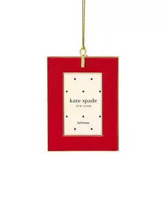 Мини-Рамка с украшением Be Jolly Kate Spade, red