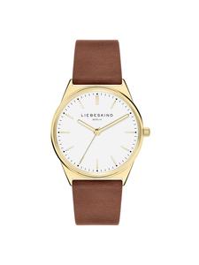 LIEBESKIND BERLIN Винтажные классические часы коричневого цвета