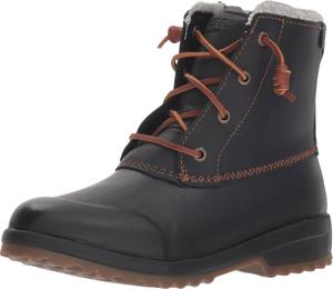 Женские зимние ботинки Sperry Maritime с защитой от снега, черный