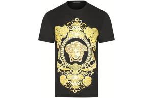 VERSACE Футболка мужская черная