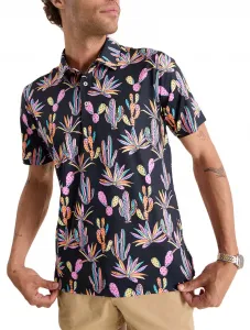 Мужская легкая футболка-поло chubbies Performance, цвет Neon Desert